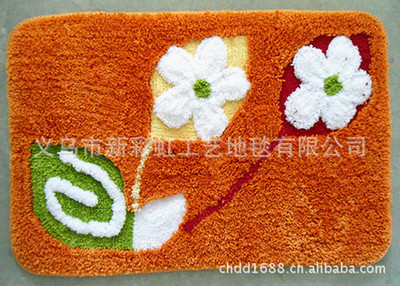 【義烏市地毯生產廠家批發供應簇絨/100%滌綸植絨地毯/款式花型多全】價格,廠家,圖片,地毯,義烏市新彩虹工藝地毯-